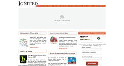 Desktop Screenshot of beignited.com